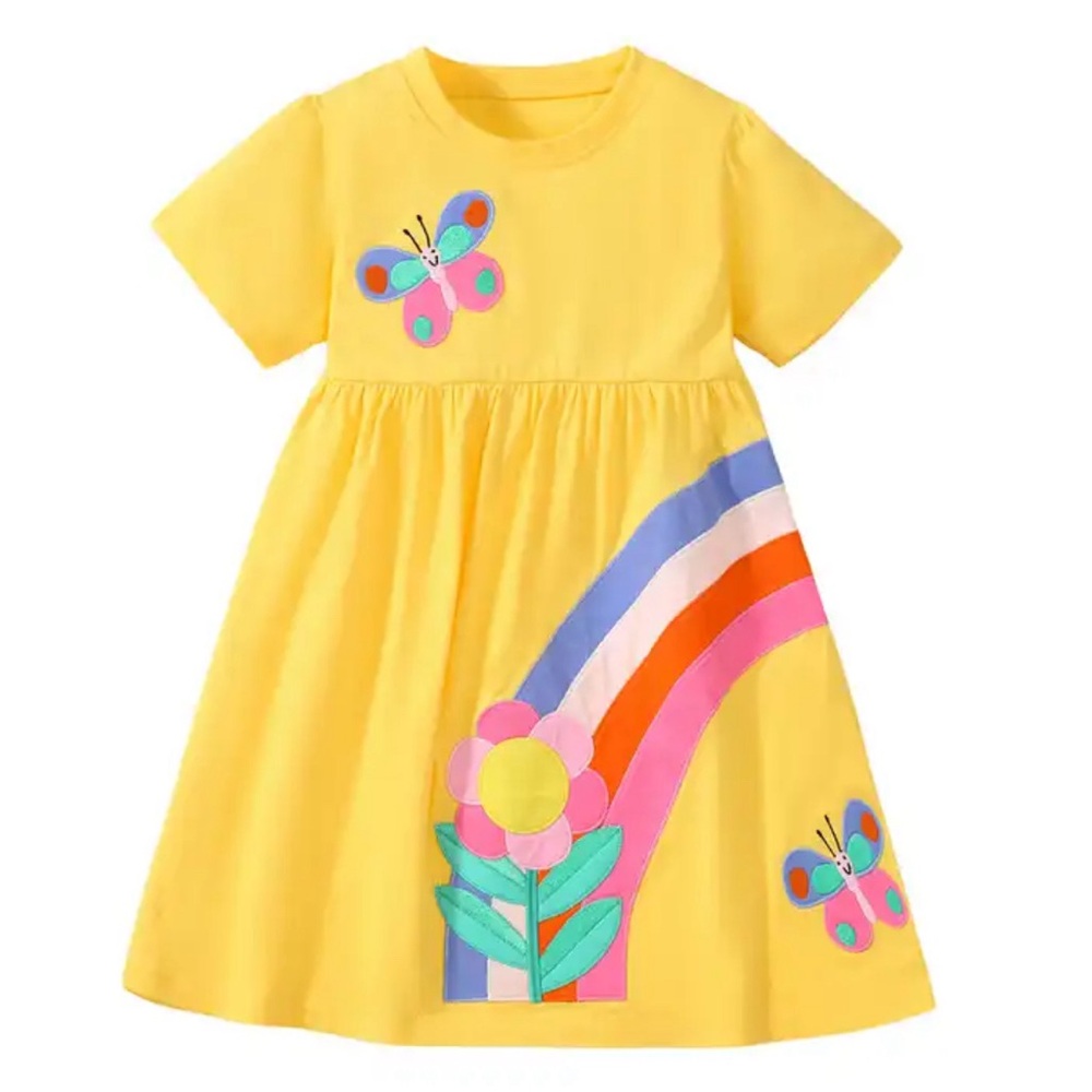 🦋Yellow Butterfly Dress🦋